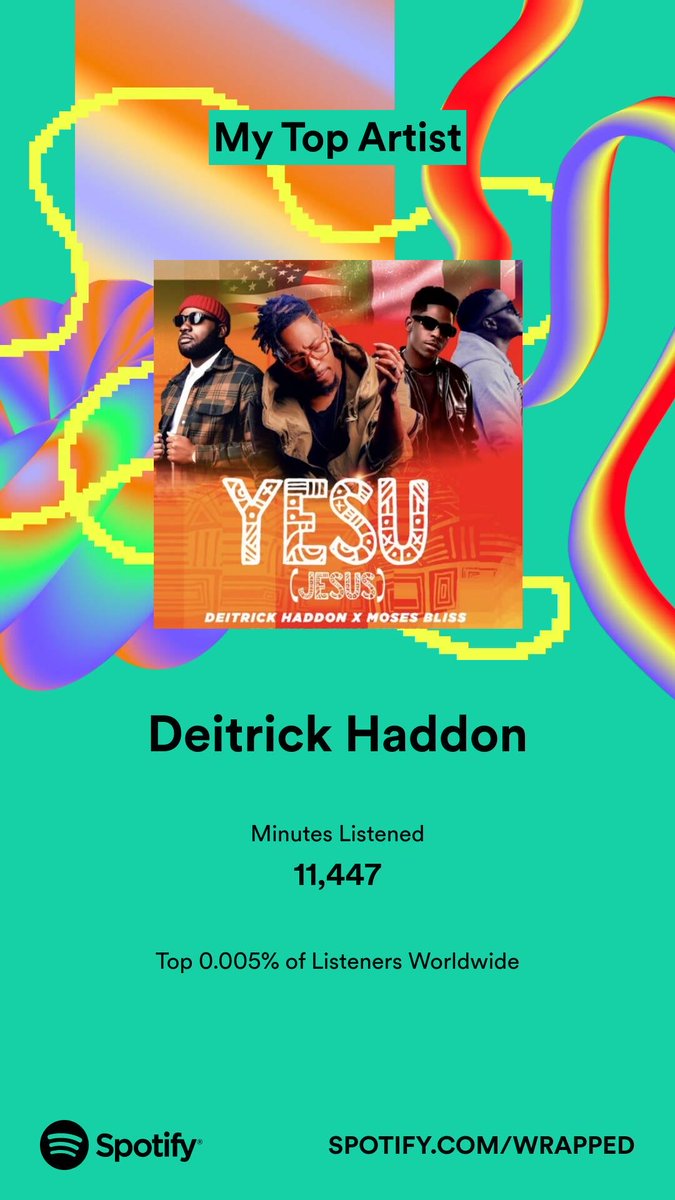 aplus_32's tweet photo. Deitrick Haddon is my number 1 artist of 2023. Who topped your list? #SpotifyWrapped   https://t.co/eMahlKLmyk https://t.co/bZkn1YbXrY