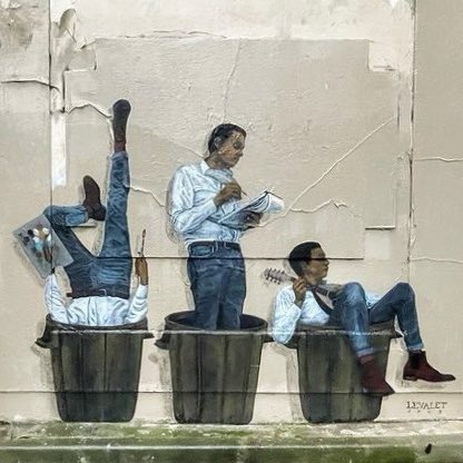 HunterStreetart's tweet image. [#streetartparis11 / 📸 NOVEMBRE 2023] Artwork « Useless » by Levalet, découvert dans le 11eme à #paris !
#levalet #levaletart #streetart #graffiti #urbanart