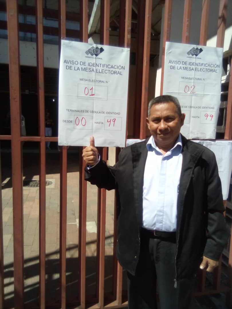 Cómo siempre, participé en el ejercicio pleno del derecho al voto. En esta ocasión por la Defensa de Nuestro Territorio! Viva Venezuela! 🇻🇪