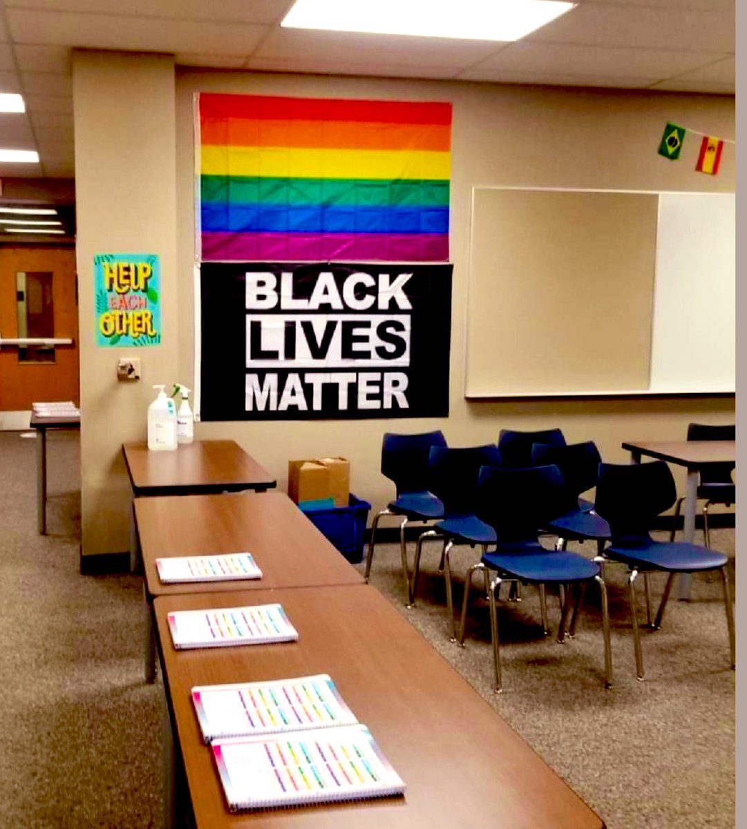 Do you agree that BLM and Pride Flags should be BANNED from classrooms? YES or NO? If YES, I will follow you back! 🇺🇸
