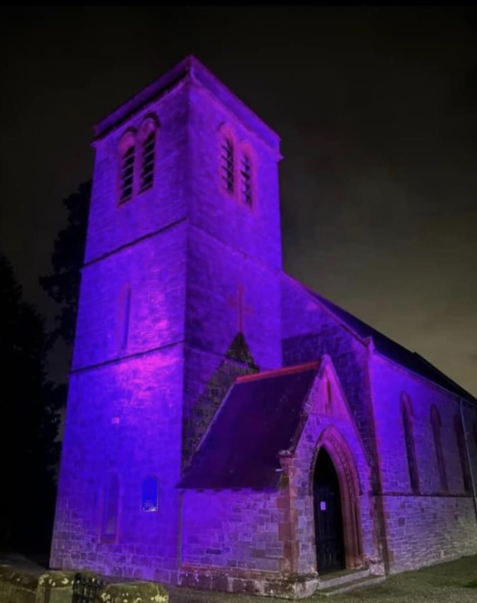Many thanks to Reverend Stephen Neill of Celbridge Christ Church Celbridge & Straffan with Newcastle-Lyons for lighting Christ Church in purple to mark International Day of Persons with Disabilities. #PurpleLights23 #IDPWD23 #KildareDisabilityWeek #CommunitySupport #inclusion
