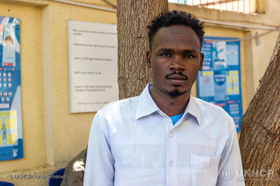 Everyone, including those forced to flee, deserve equal rights, regardless of different abilities.

At UNHCR, we support refugees like Mustafa, who has a mobility-related disability, w/registration &amp; special aid. 

Everyone needs an equal playing field to succeed.

#DisabilityDay