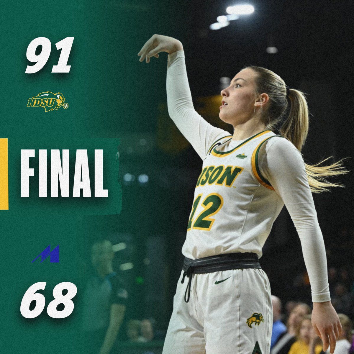 𝗕𝗶𝘀𝗼𝗻 𝗪𝗶𝗻! 🤘

#GoBison