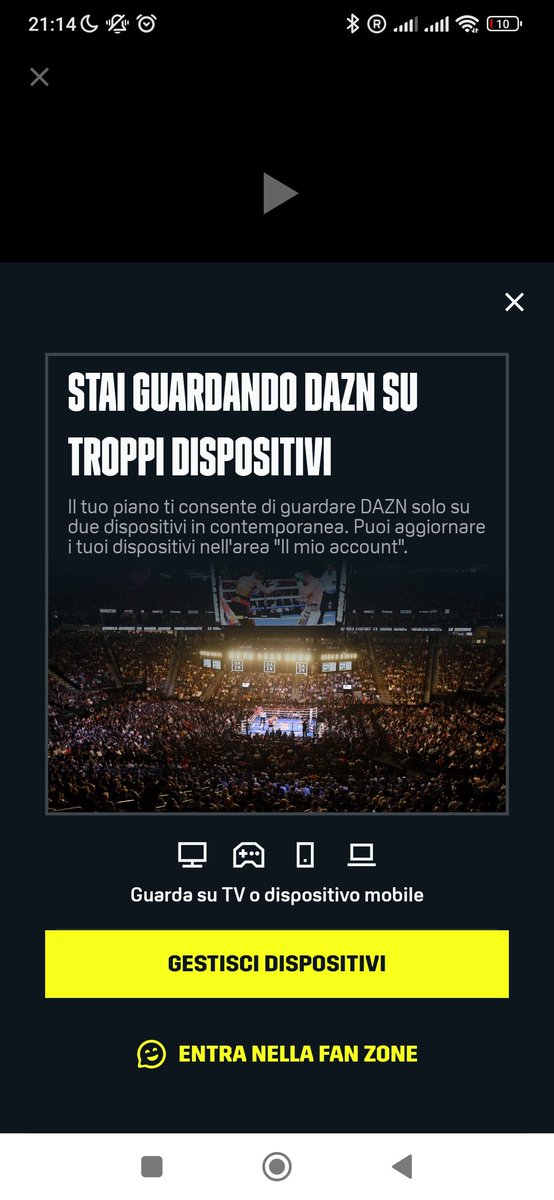alessiofacchini's tweet photo. @DAZN_HELP_ITA risolvete sto problema? https://t.co/tgPXnekpRm