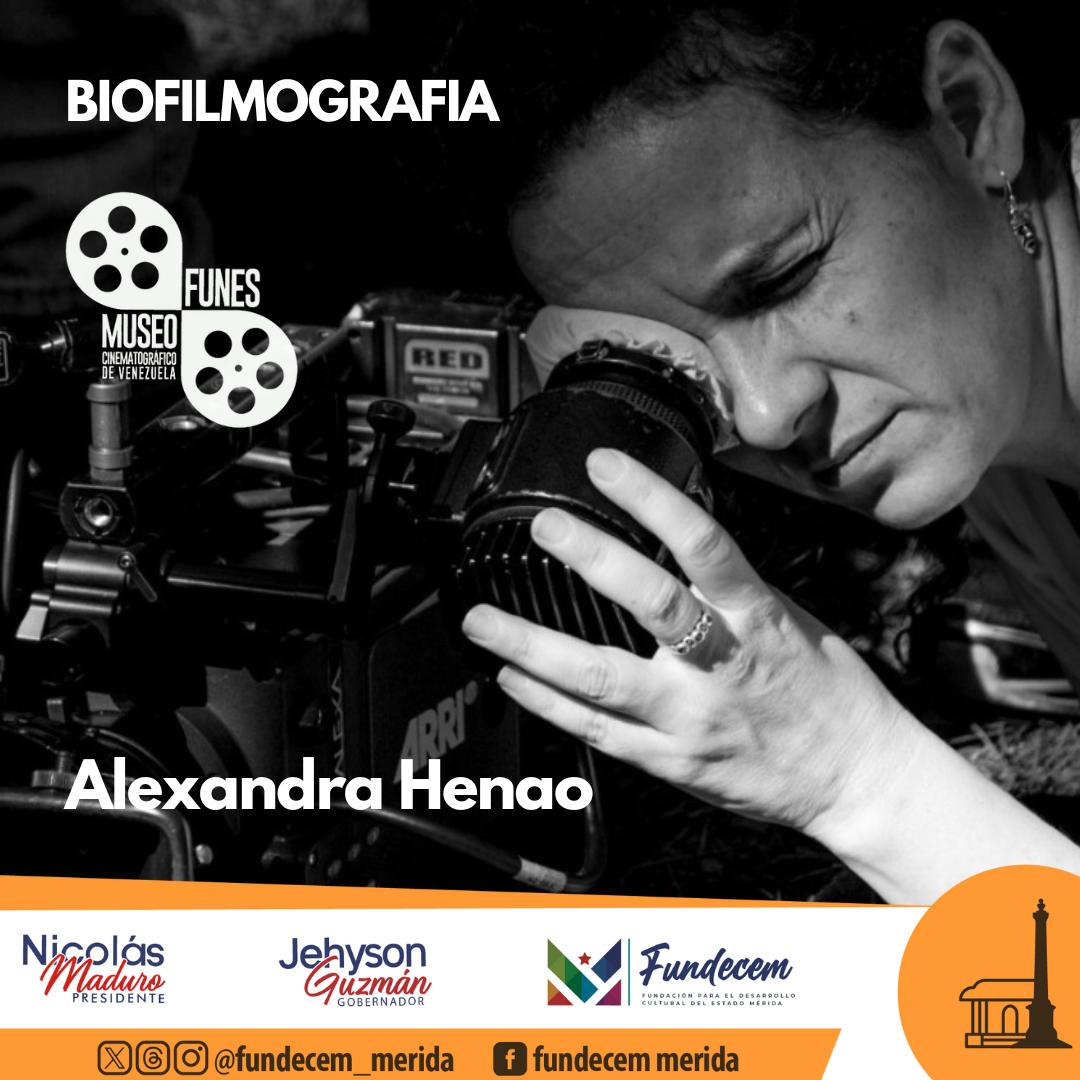 MuseoFunes's tweet photo. 🏆 El Museo Cinematográfico de Venezuela José Manuel Funes, honra a importantes figuras del cine nacional 🇻🇪 

 En esta oportunidad presenta la Biofilmografia de Alexandra Henao

Directora, guionista, documentalista y directora de fotografía venezolana https://t.co/aOABqePzpl