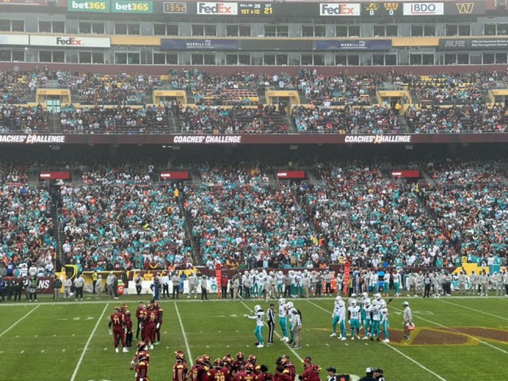 Xommanders's tweet image. Sold out they said atleast Miami fans had fun GG #MIAvsWAS