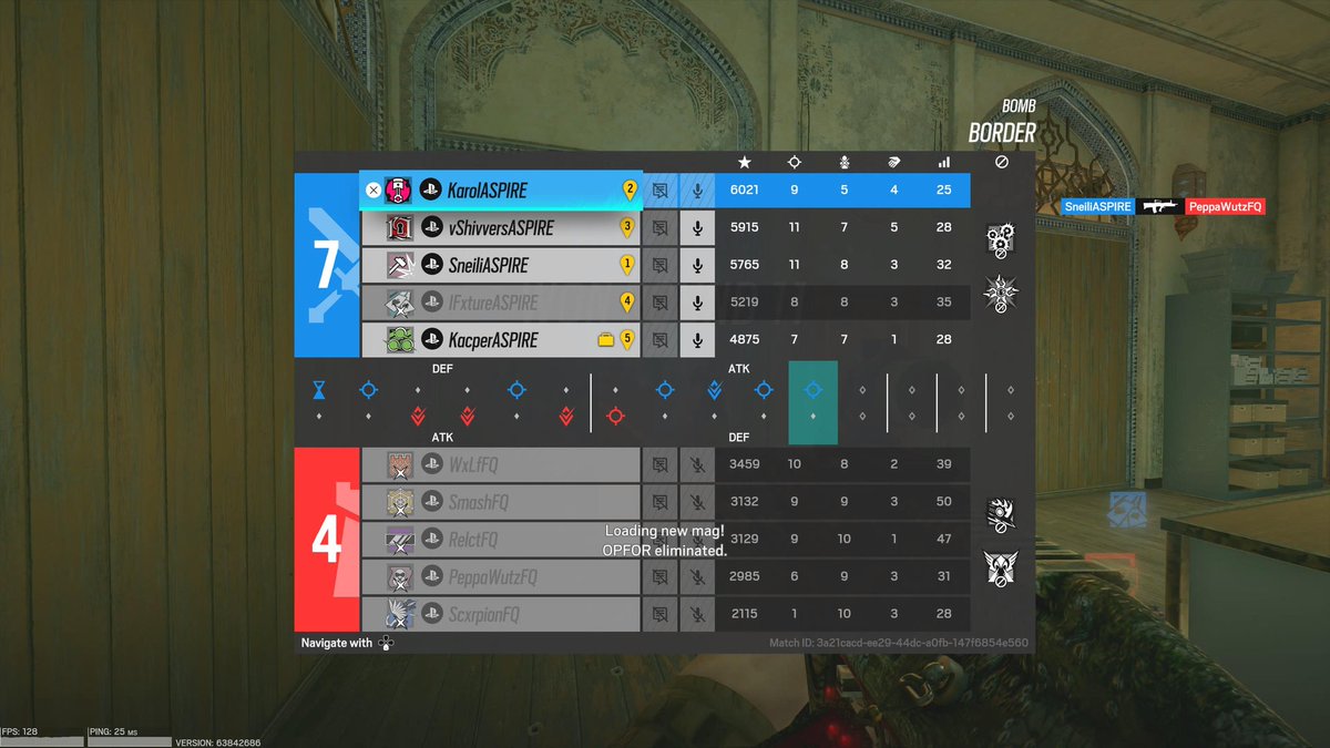 TeamAspire_R6's tweet photo. WIN!
Wir können uns nach 3 spannenden Matches, mit einem 2:1 durchsetzen und bleiben weiter in Upper Bracket!
GGWP an @frequency_org 

#SFDGaming https://t.co/Kz0uNx06mM