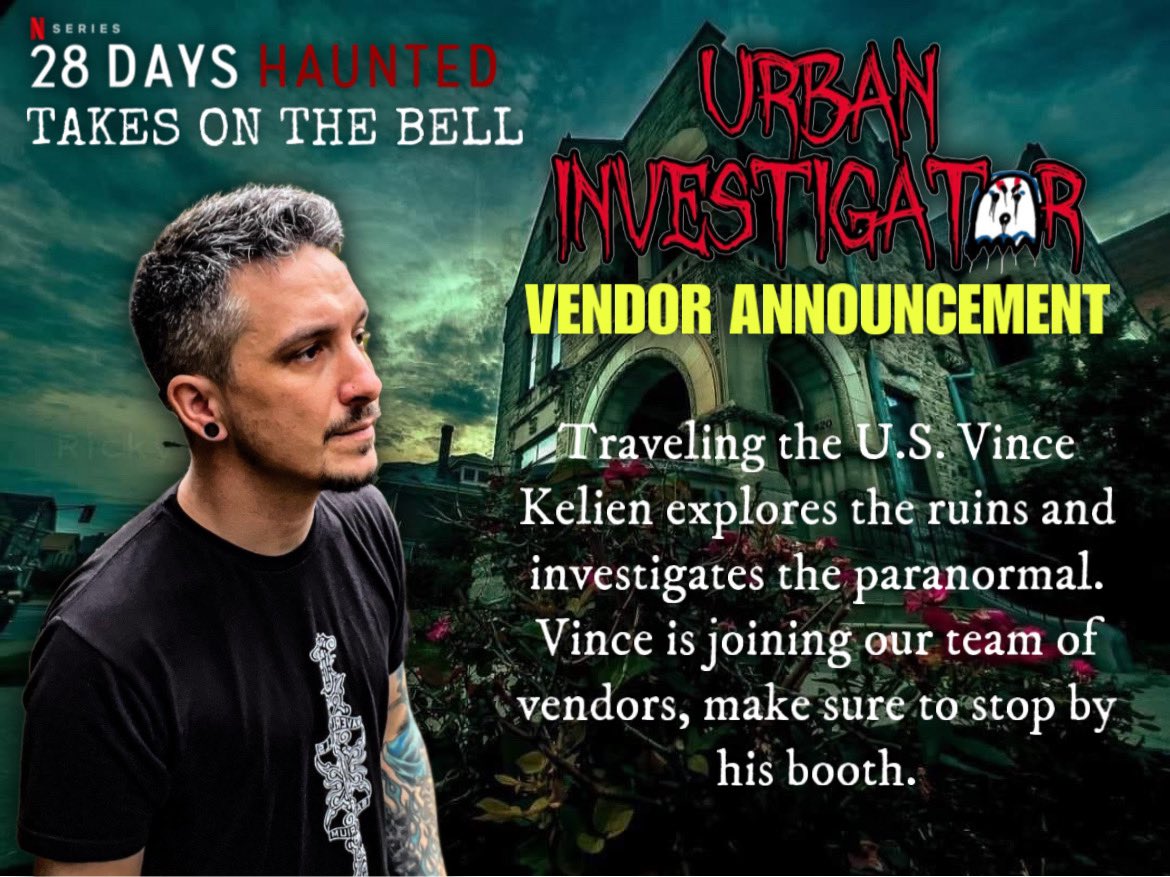 The Bell Mansion ANNOUNCEMENT!

I’ll be a vendor for the 28 Days Haunted Cast Take On The Bell!! event!

Stop by the booth and say hi, I’ll have all kinds of goodies for sale!

#28dayshaunted #bellmansion #haunted #urbaninvestigator