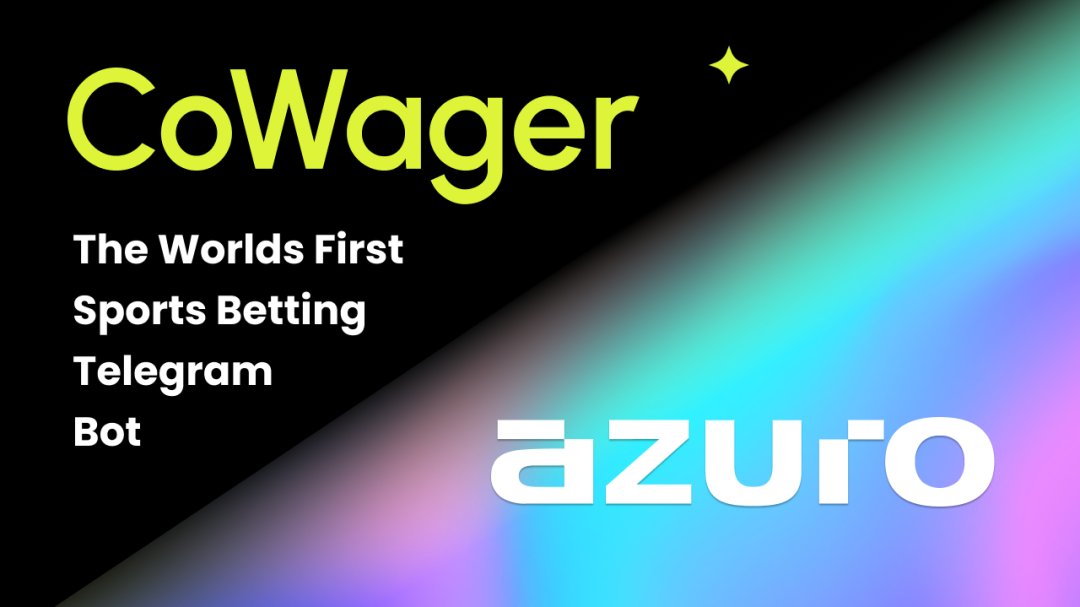 pulsar5991's tweet photo. 1/ #Azuro X #CoWager Collaboration π
Good evening friends, fellow crypto enthusiasts! Today, let's learn about the collaboration between @Azuroprotocol and @CoWagerBot, paving the way for the world's first Sports Betting Telegram Bot.
#Azuro #CoWager #Blockchain https://t.co/UxO05DDTKY