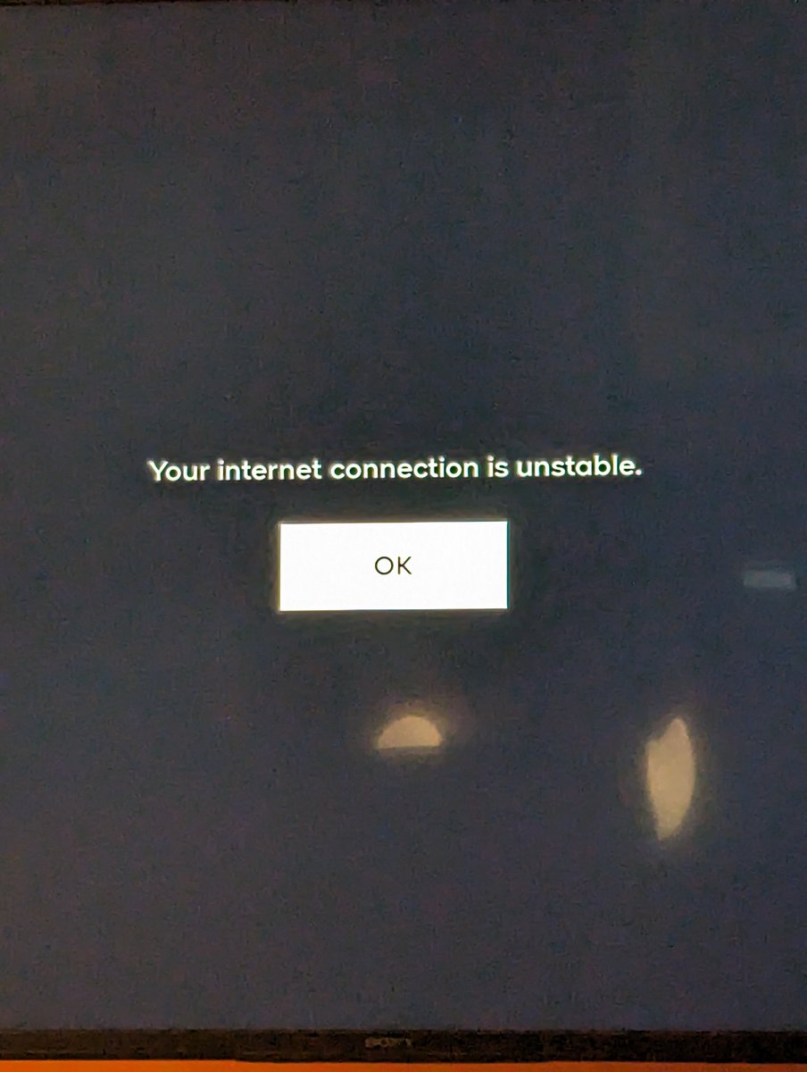 Internet connection is a weird nickname for my tv to give my brain but OK