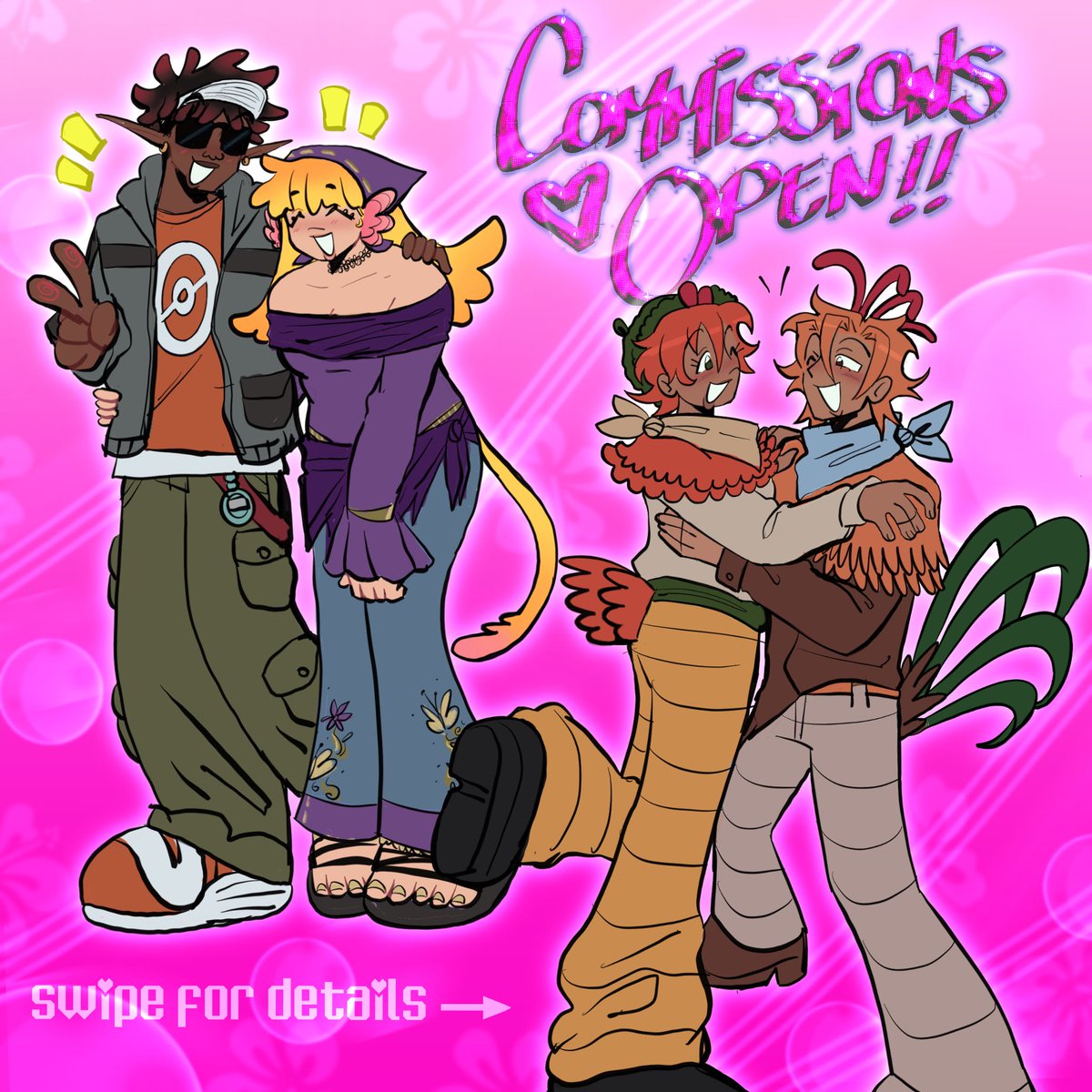 tikiwwee's tweet image. commissions are open to help me save up for school! rts appreciated ❤️❤️❤️