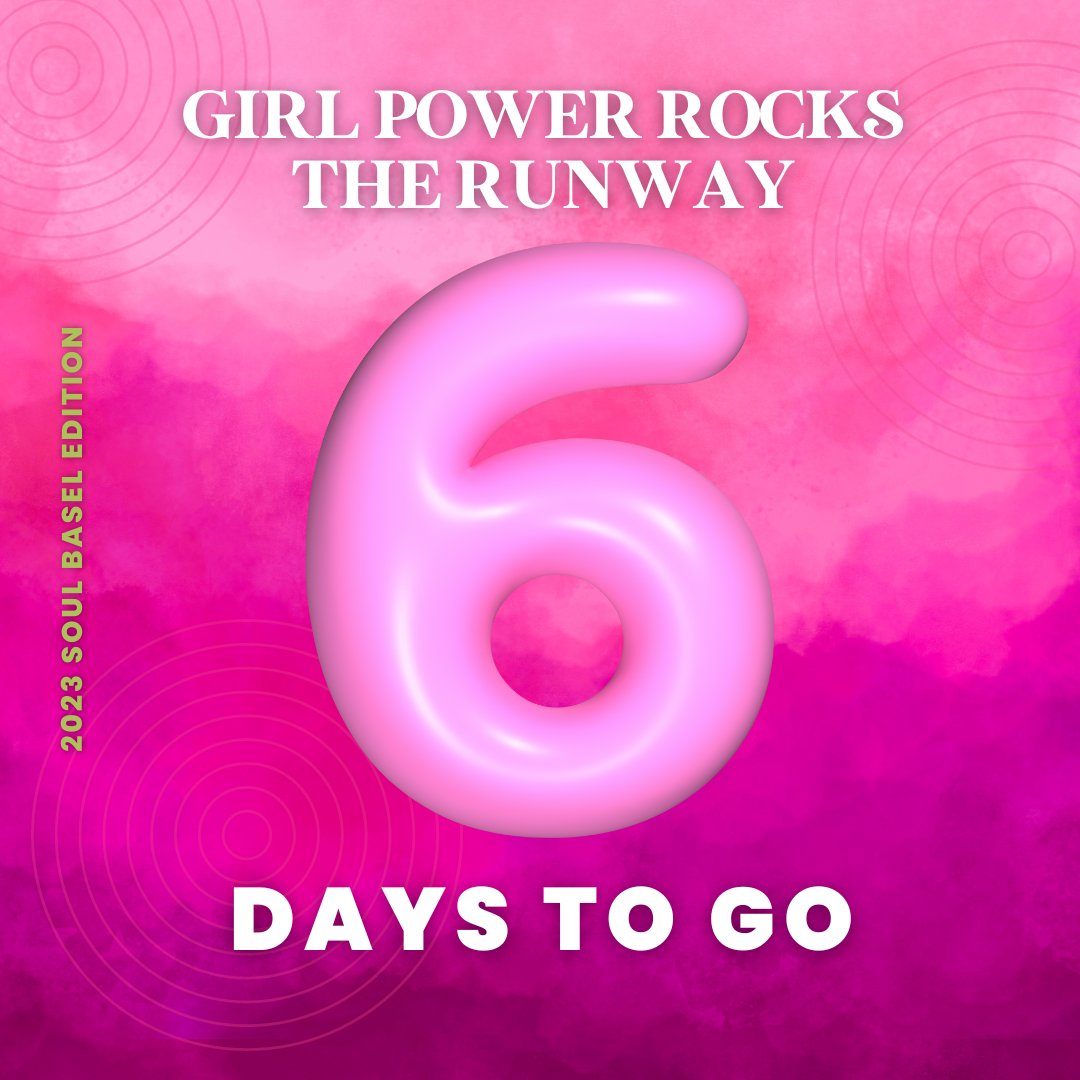 Only 6 days to go until 'Girl Power Rocks The Runway' lights up the stage! 🌟 Get ready for a night of fashion, empowerment, and inspiration. Don't miss out—grab your tickets today and be part of the movement. girlpowerrocks.org/rockstherunway✨ #GirlPowerRocks x #RocksTheRunway