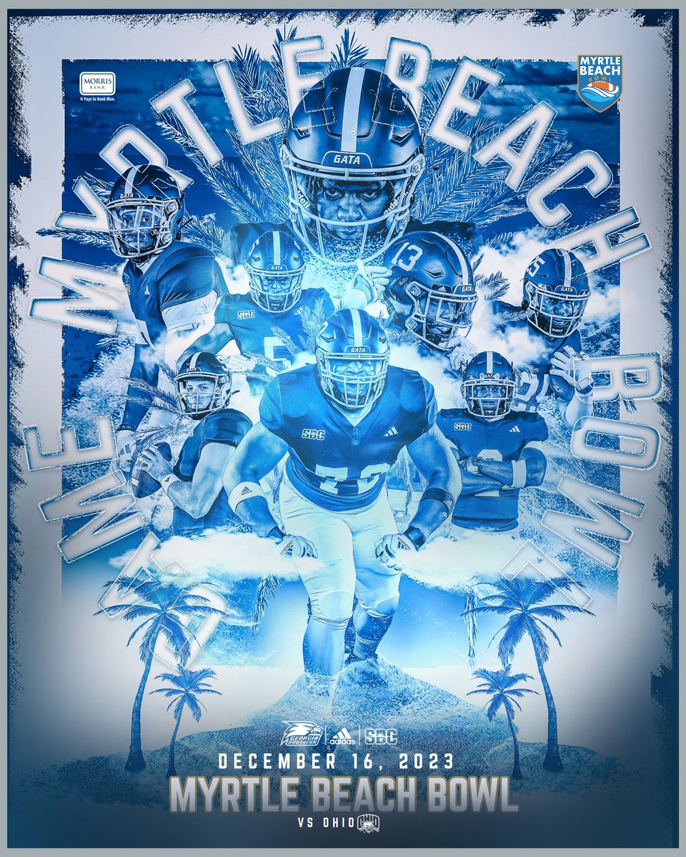 Georgia Southern Football (@gsathletics_fb) on Twitter photo ππ’π¨π‘π ππ’π₯ <a href="/MBBowlGame/">Myrtle Beach Bowl</a> π³
Georgia Southern will take on <a href="/OhioFootball/">Ohio Football</a> on Dec. 16 at 11:00 a.m. ET.
#HailSouthern ππ’π¨π‘π ππ’π₯ <a href="/MBBowlGame/">Myrtle Beach Bowl</a> π³
Georgia Southern will take on <a href="/OhioFootball/">Ohio Football</a> on Dec. 16 at 11:00 a.m. ET.
#HailSouthern