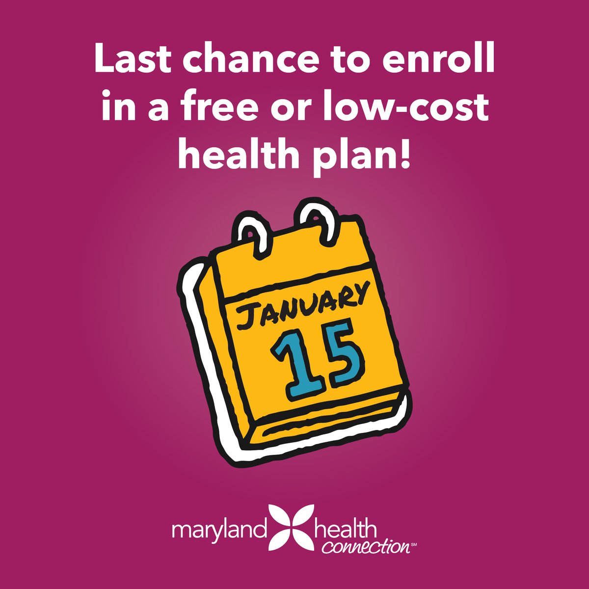 Live_975's tweet photo. Life can be hectic, but your health doesn’t have to be. Don’t miss your chance to get free or low-cost health coverage in the new year! Browse 2024 plans and get peace of mind at https://t.co/Q3bpxD3YIu. #GetCoveredMD https://t.co/llZeSSCG7Q