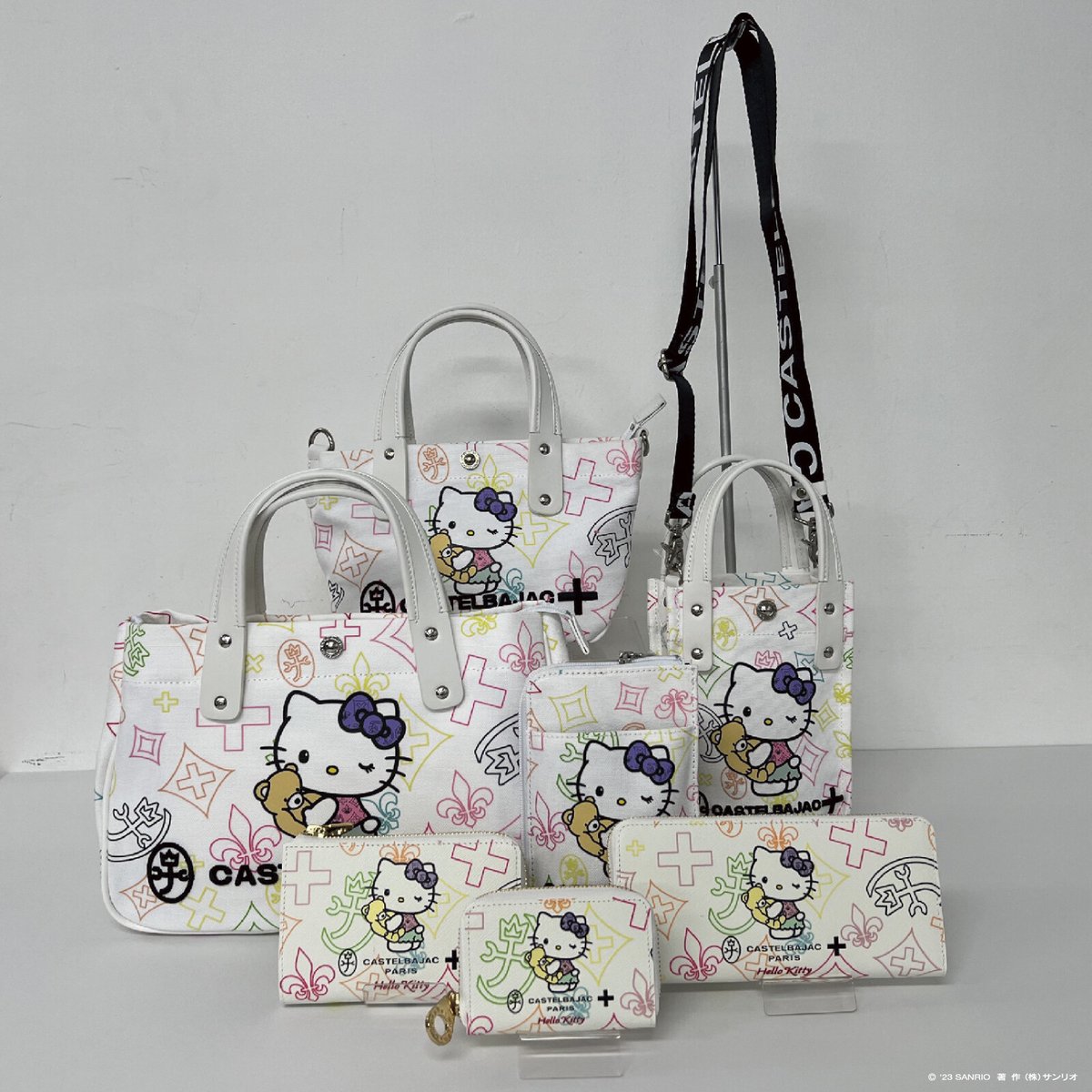 カステルバジャックと #ハローキティ が初コラボ♡POPなカラーの 