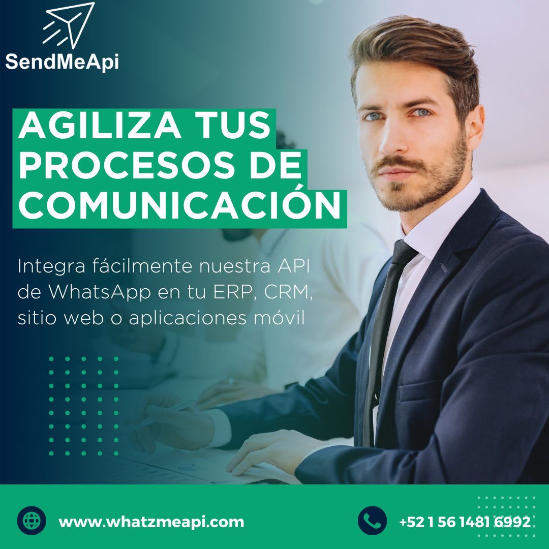 tecgurusnet's tweet image. ¡Desata el poder de WhatzMeApi! 🚀✨ Envía mensajes, archivos, imágenes, comparte ubicaciones y más directo desde tu cuenta de WhatsApp. 📲🌐 #WhatzMeApi
Solicita un demo gratis por 24 horas
wa.link/i3jpv2
Encuentra más información
whatzmeapi.com