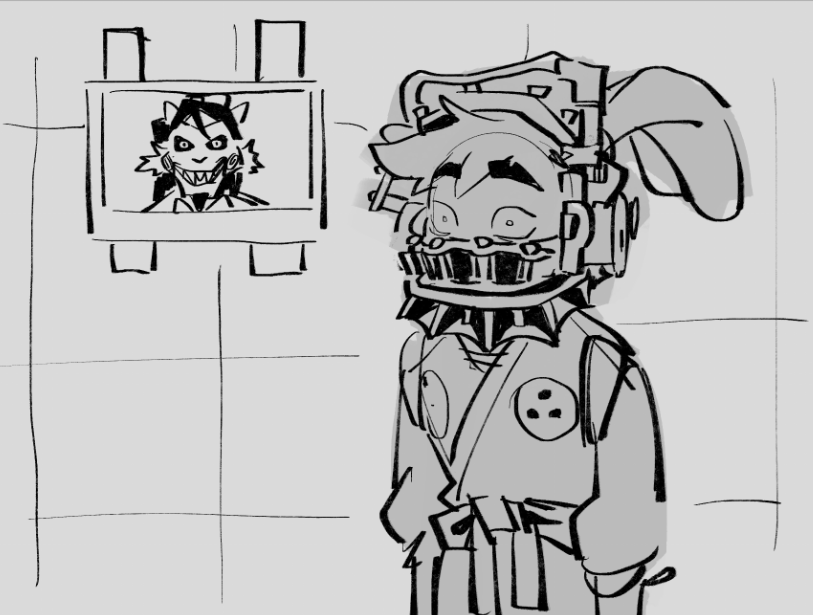 did you guys know one of the producers for samurai rabbit co-produced fucking saw of all things (also only time ill ever draw yuichi)
#rottmnt #leosagi 