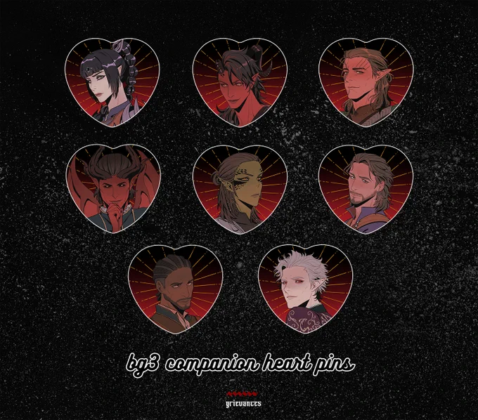 hello, my shop is open! bg3 merch is now  