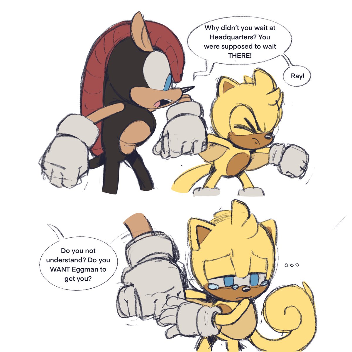 QKora01's tweet image. I couldn’t help myself

#MightyTheArmadillo #RayTheFlyingSquirrel #sonicfanart