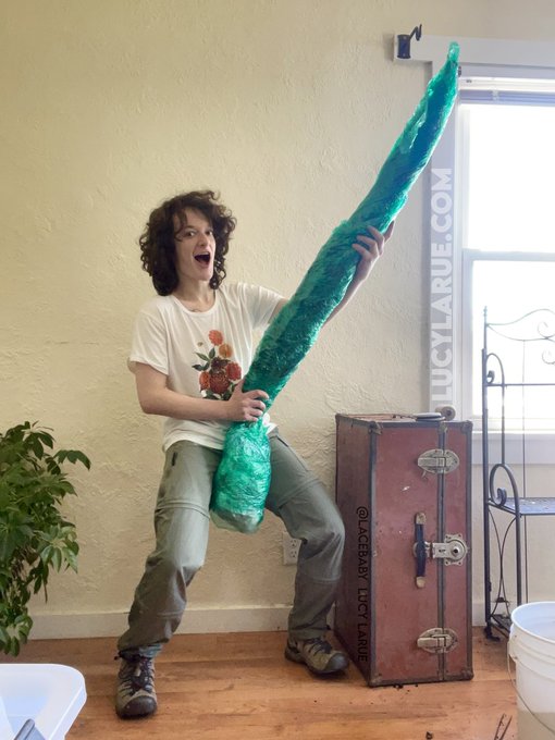 The plant you see here all wrapped up is officially rooted and thriving in its new home so I'm good to