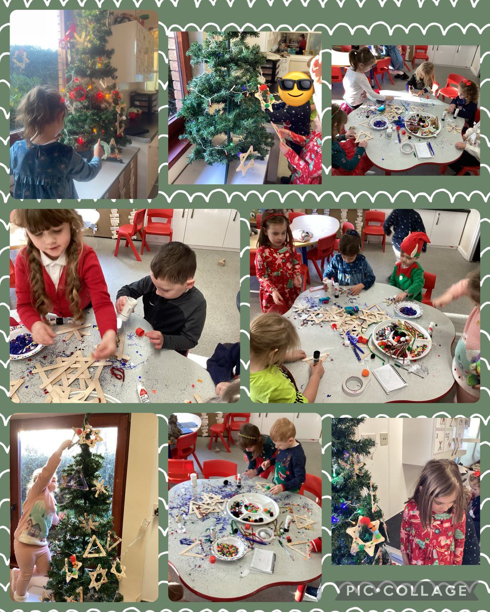 Step into Christmas was so much fun on Friday. There was music, decoration-making, tree dressing, marshmallow roasting and hot chocolate guzzling. Such a magical day in Dosbarth Bluebell.