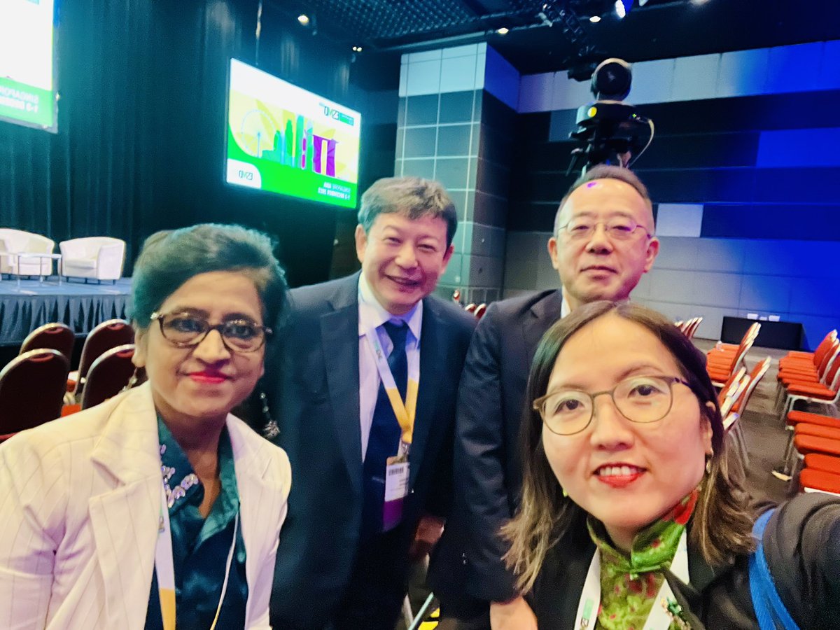 AnitaRamesh12's tweet image. Day 2. Esmo Asia conference 2023 
Accessible and affordable healthcare . Newer drugs and molecular targets how to cope up . 
Presented Data from India #earlyBreastCancer
#SuntecCitySingapore convention  #ESMOAsia23 
#europeanSocietyMedicalOncology 
Lesser stall and less attendees