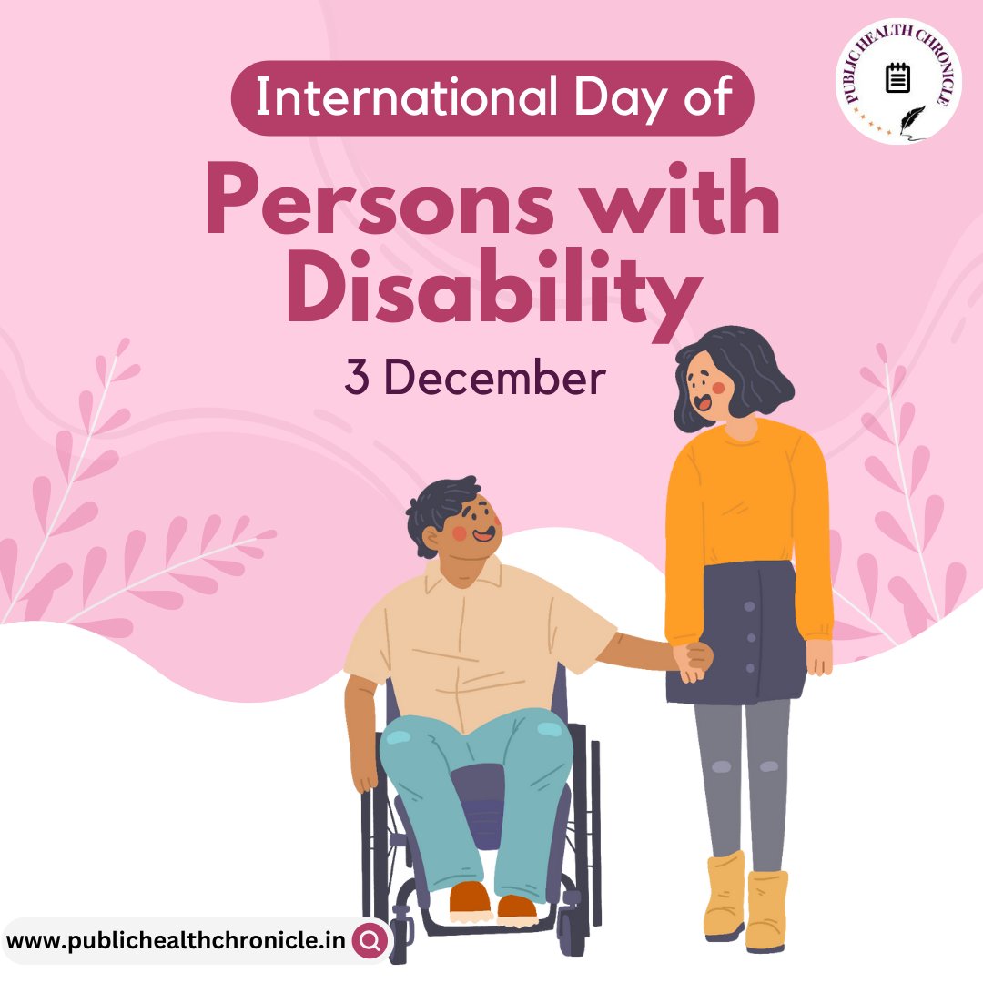 ph_chronicle's tweet photo. Public health chronicle wants you to observe this day by letting us know your answers in the comments below. #internationaldayofpersonswithdisabilities #personwithdisability #pwd #healthdays #teamPHC #publichealthchronicle #stayupdated #follow #sharethisasstory https://t.co/dMSbtHWQxv