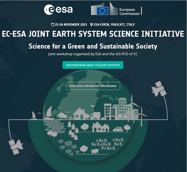 <a href="/FAIRiCUBE/">FAIRiCUBE</a> gave a brief project introduction at the EC-ESA Joint Earth System Science Initiative workshop “Science for a #Green and #Sustainable Society” organised by <a href="/esa/">European Space Agency</a>  &amp; the DG-RTD of the <a href="/EU_Commission/">European Commission</a>. The project presentation was part of the #biodiversity session.