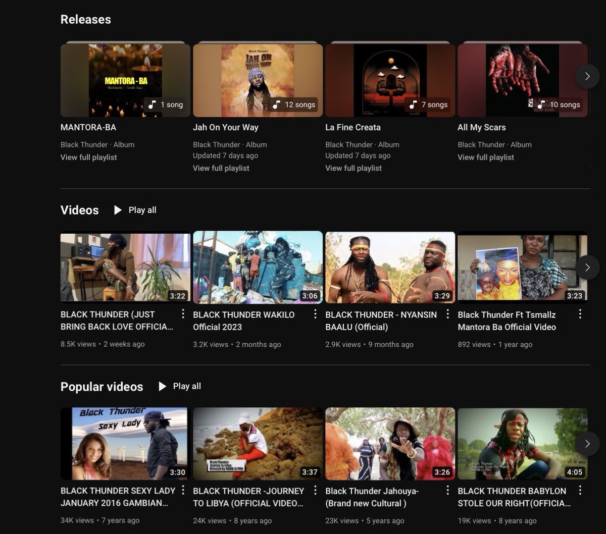 MikeDampha's tweet image. Sucker free Sunday evening Friends &amp;amp; Family 
I just listen some good music, #GamVibes, #ReggaeMusic, Black Thunder. Easy going, it’s Sunday evening 

#BlackThunder #Youtube #GamMusic