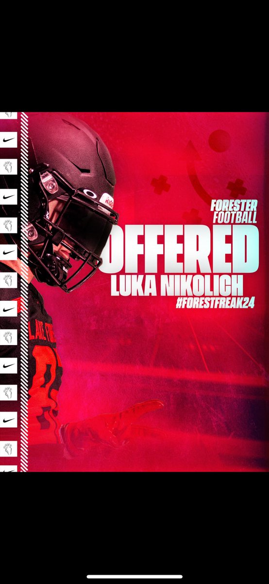 After a great conversation with <a href="/Coach_Butts/">Luke Butts</a>, I’m super excited to say I have received an offer from Lake Forest!

<a href="/CoachDShack/">Danny Schaechter 🏝️🏈🐾</a> <a href="/LHSWildcatsFB/">Libertyville High School Football</a> <a href="/EDGYTIM/">Timothy “EDGYTIM” OHalloran</a> <a href="/PrepRedzoneIL/">Prep Redzone Illinois</a> <a href="/hddngemscouting/">Jordan Amaskane, MBA</a> <a href="/ScoutingA1/">ScoutingA1</a>