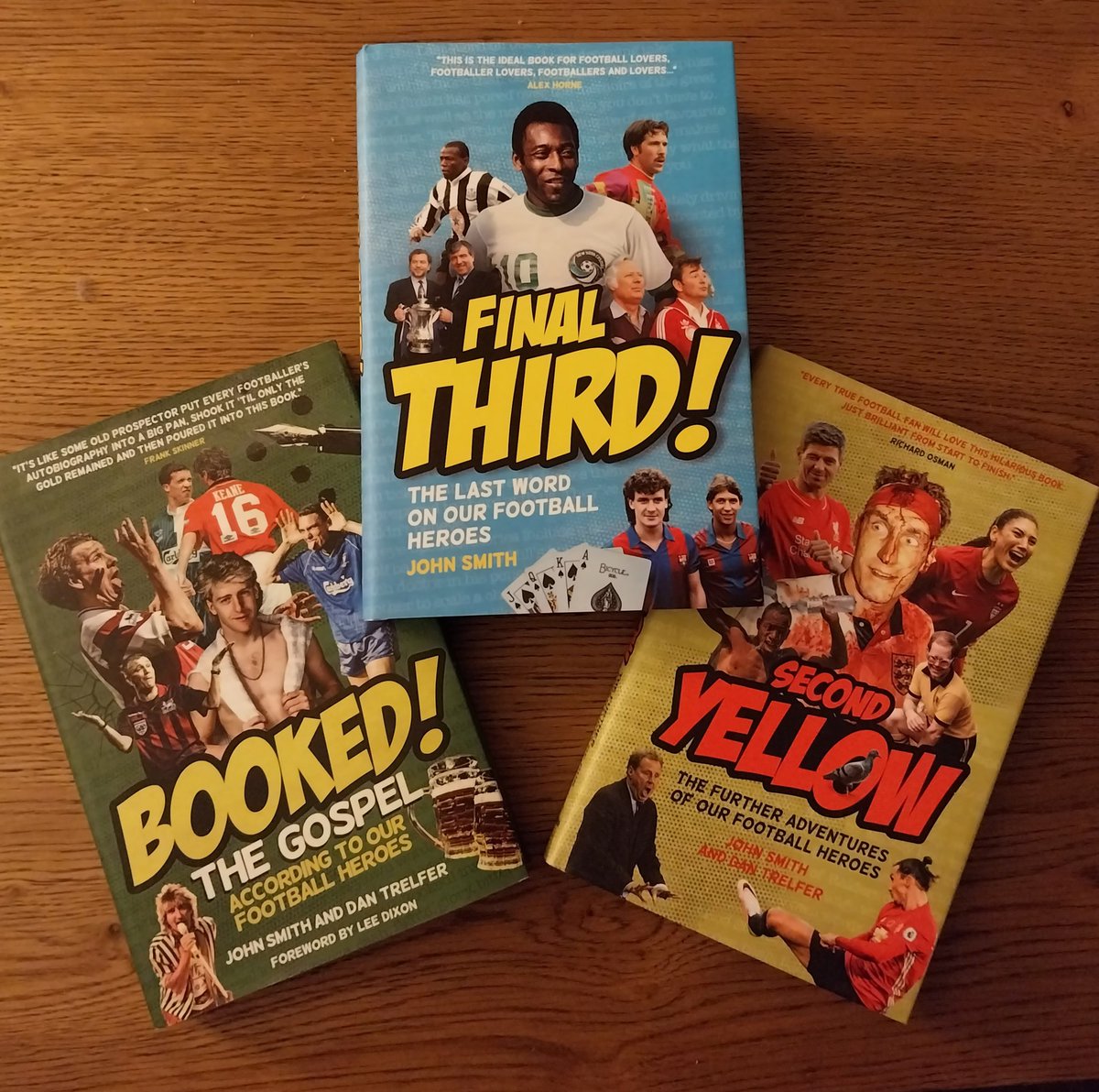 Christmas is coming!

When considering presents, please try one of these three books. Perfect for anyone who enjoys, football, reading or laughing. 

Stories galore from over 300 football autobiographies. 

They're good fun, I promise.