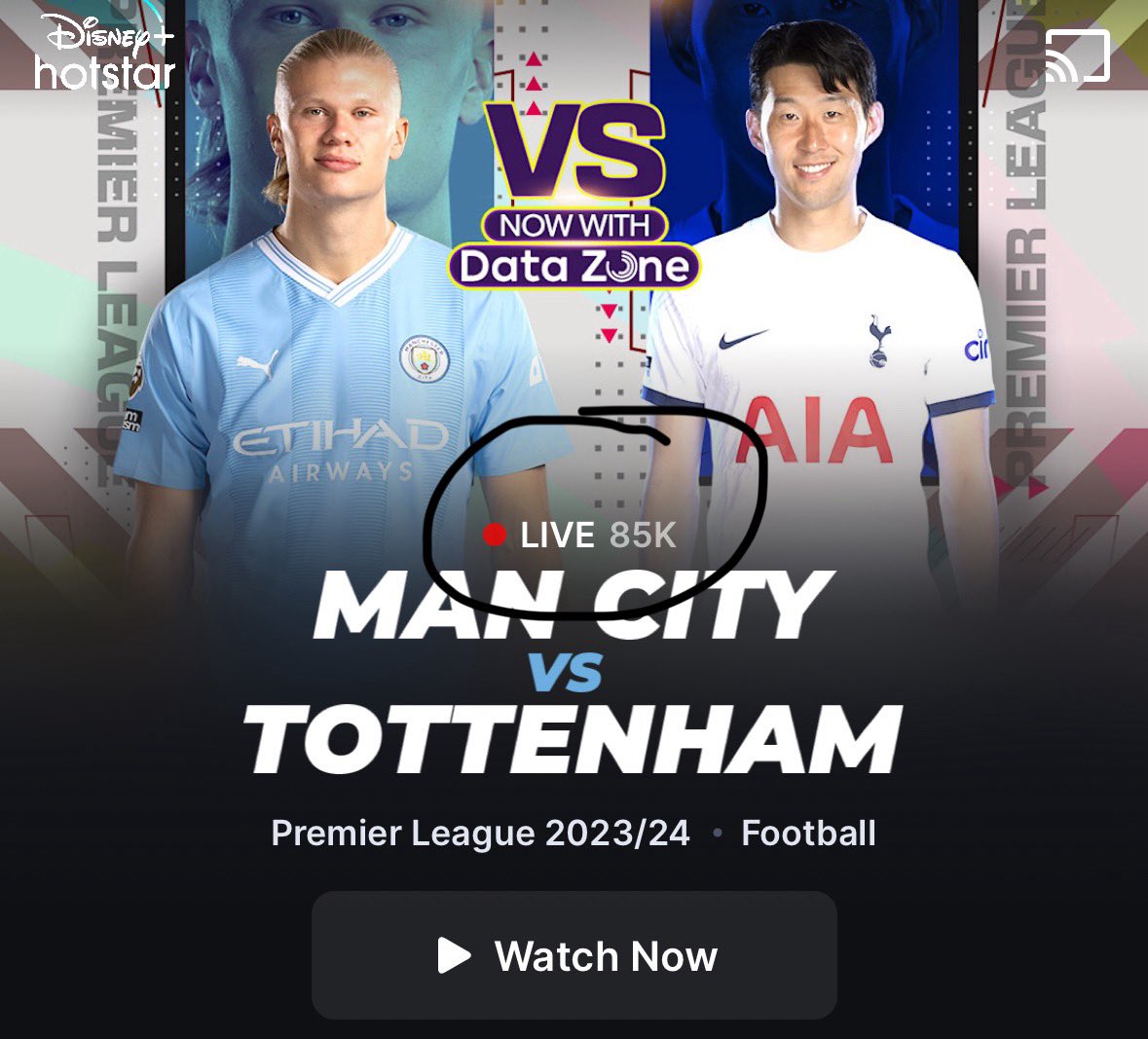 Sunday evening 10 pm. Pro Kabaddi and EPL Football (with two top teams) both on the same OTT platform. PKL has almost 1 million live viewers, 10x of football! India’s homegrown sport!