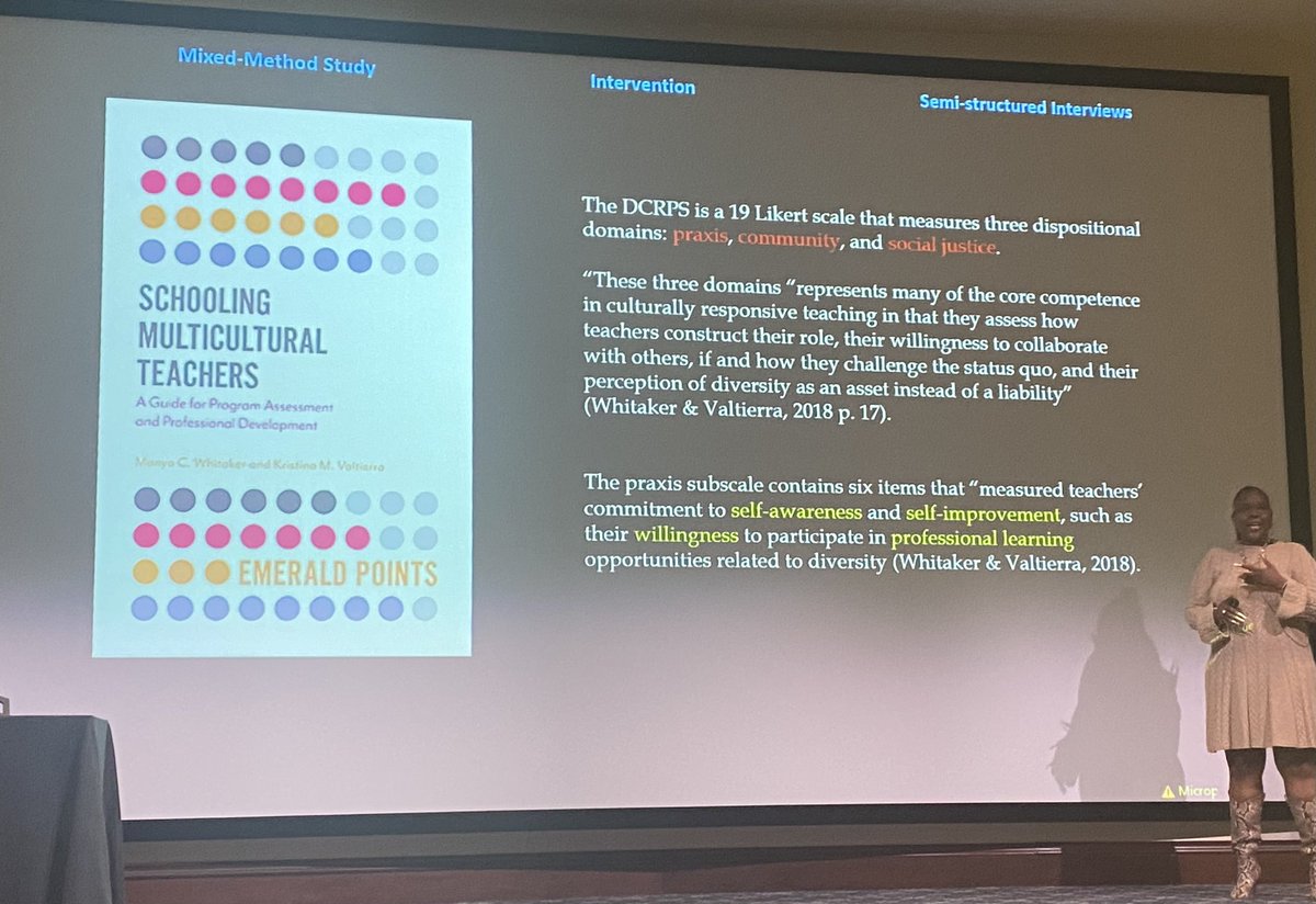 techyouverymuch's tweet photo. @accordin2jo was absolutely amazing today, helping educators understand what Culturally Relevant Pedagogy truly means and how to actually do the work! #vste23 #equitywork https://t.co/Vkf5wmSFXP