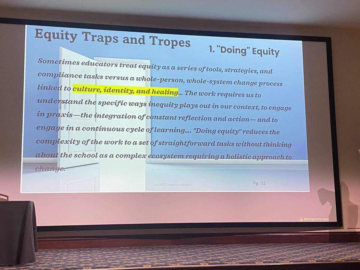 techyouverymuch's tweet photo. @accordin2jo was absolutely amazing today, helping educators understand what Culturally Relevant Pedagogy truly means and how to actually do the work! #vste23 #equitywork https://t.co/Vkf5wmSFXP