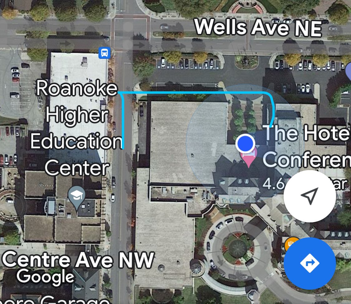anchorgalEDU's tweet image. #VSTE23  How do you get to the Higher Ed building for CS sessions? Go out the courtyard doors, by coffee shop, turn right and follow sidewalk. #CSforALL @CodeVA