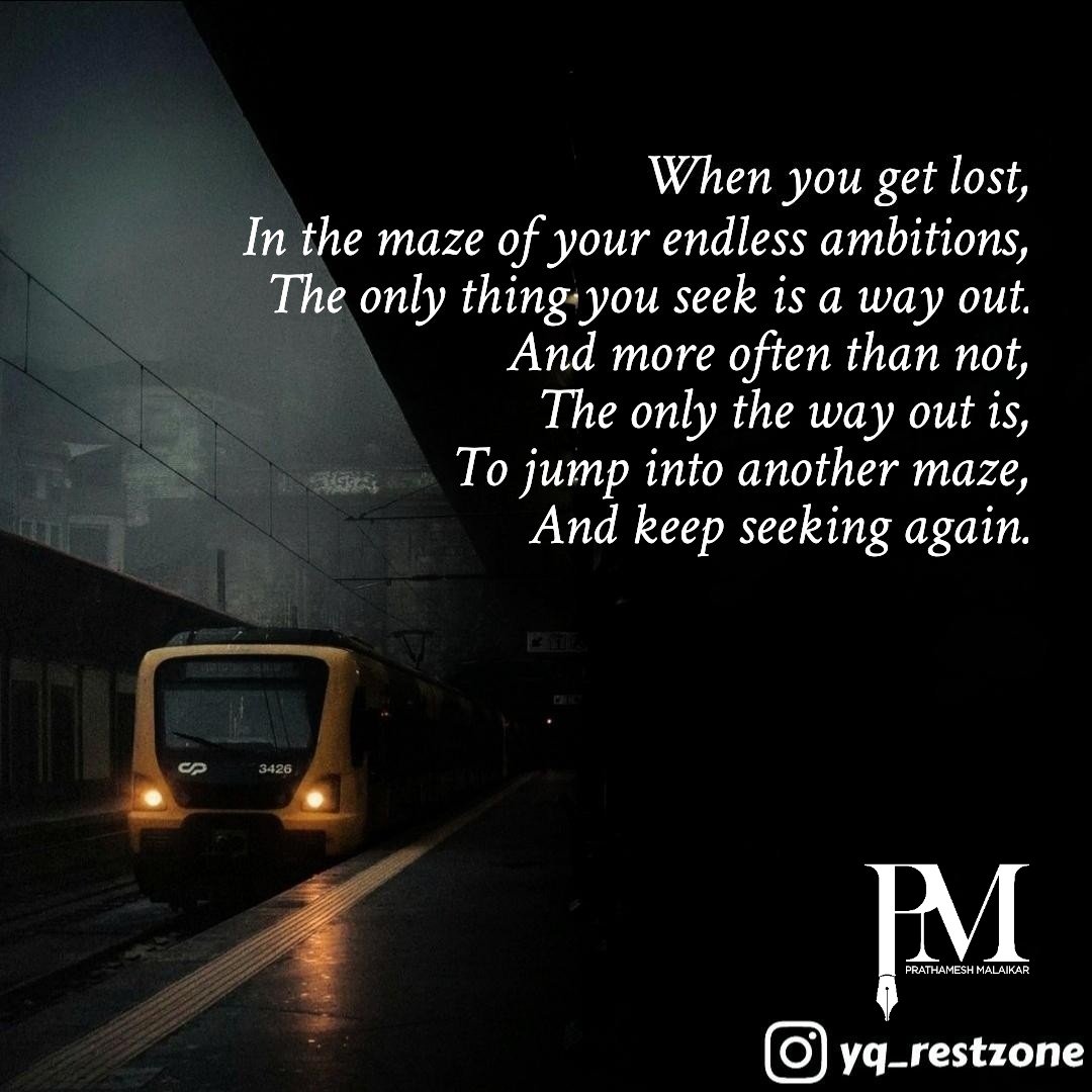 #rzwhenyougetlost #restzone #collabwithrestzone #yqrestzone #yqrz #yqbaba #YourQuoteAndMine
 #yourquote #quote #stories #qotd #quoteoftheday #wordporn #quotestagram #wordswag #wordsofwisdom #inspirationalquotes #writeaway #thoughts #poetry #instawriters