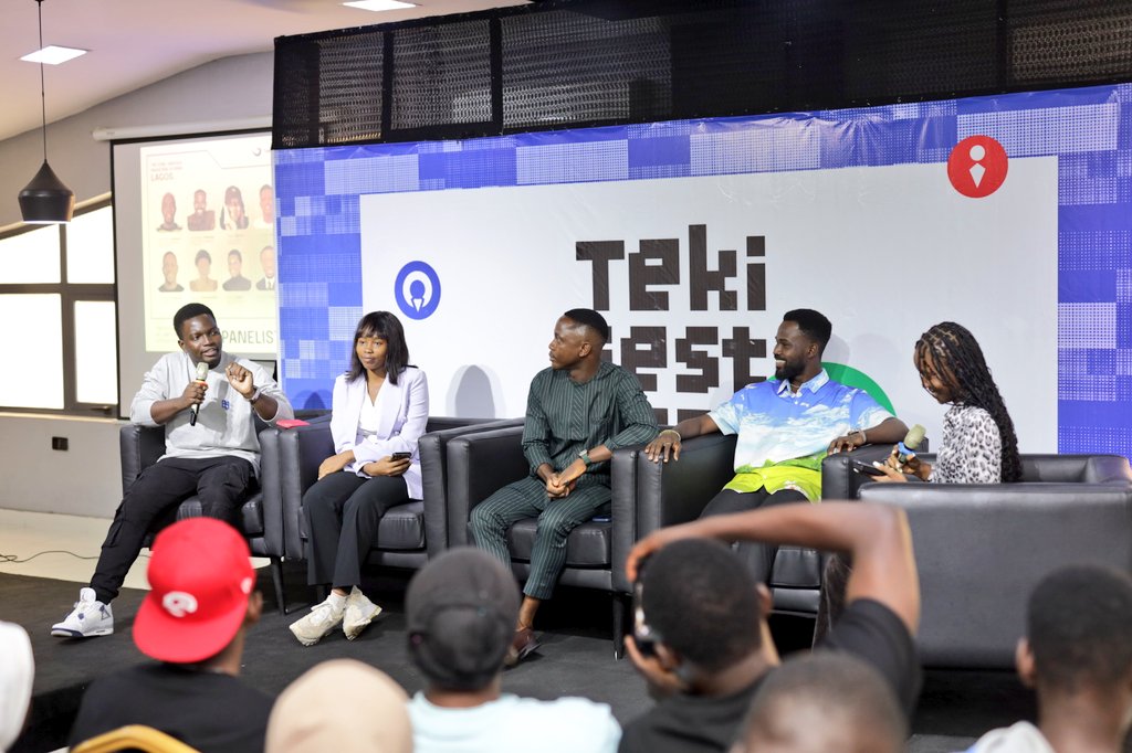 Tekisite_'s tweet photo. We are still in awe of the first panel speakers for #Tekifest'23, their dialogue was both engaging and filled with profound insights. Through their stories, they discussed the empowerment of talents for the future workforce.
#tekifest23 #tekisite #talentpipelineinvestment https://t.co/BAIqXmK1k0