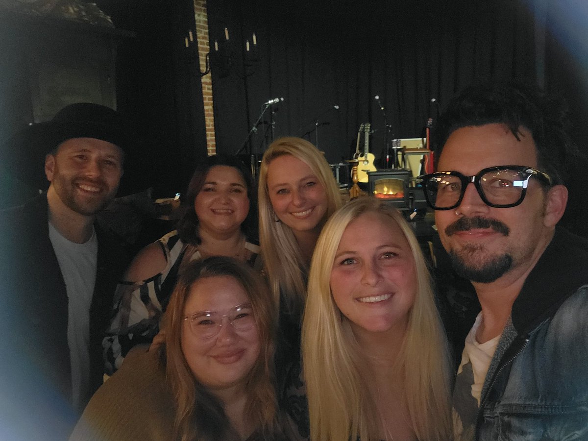 Our first selfie with @TheTrickyMC! Can't wait to hear more music from these super talented dudes!