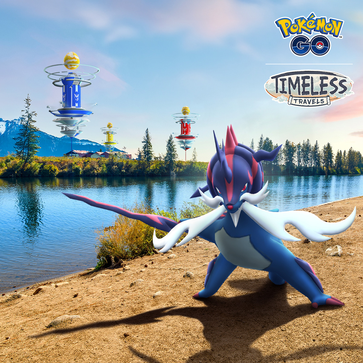 Não percam a nova Temporada, com a estreia do Samurott de Hisui no evento  Dia de Reides. – Pokémon GO