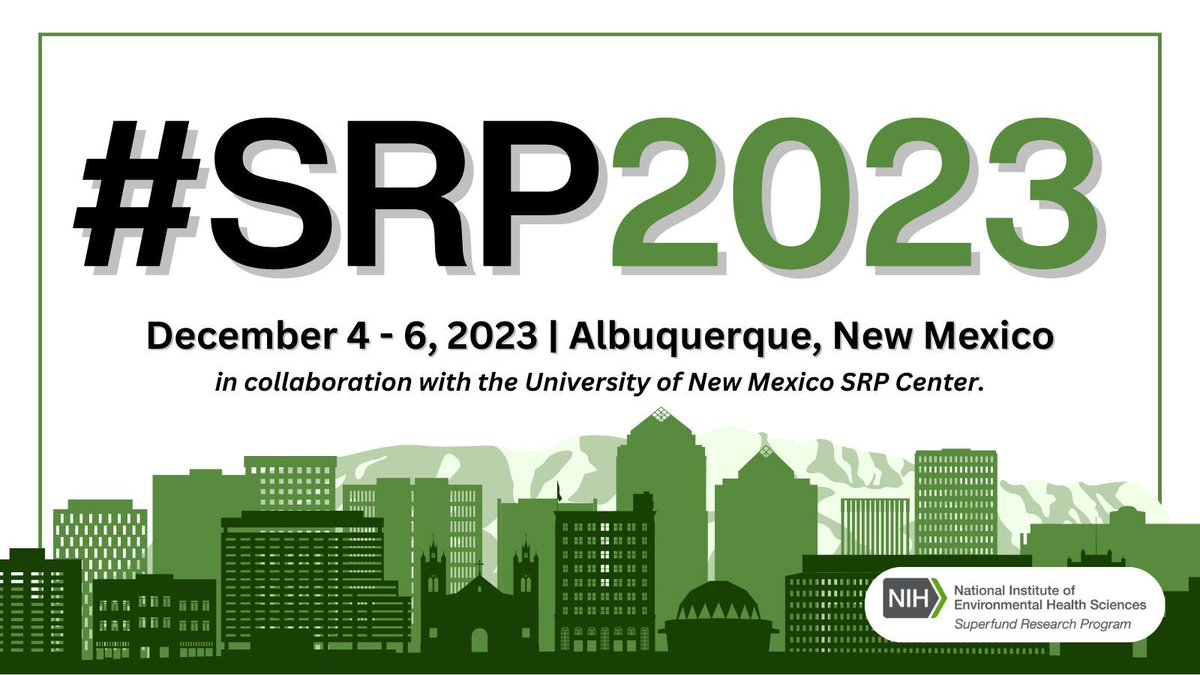 Thank you to our colleagues at @METALS_SRP University of New Mexico SRP for welcoming the entire SRP community to Albuquerque, NM! We can’t wait to kick things off tomorrow! #SRP2023