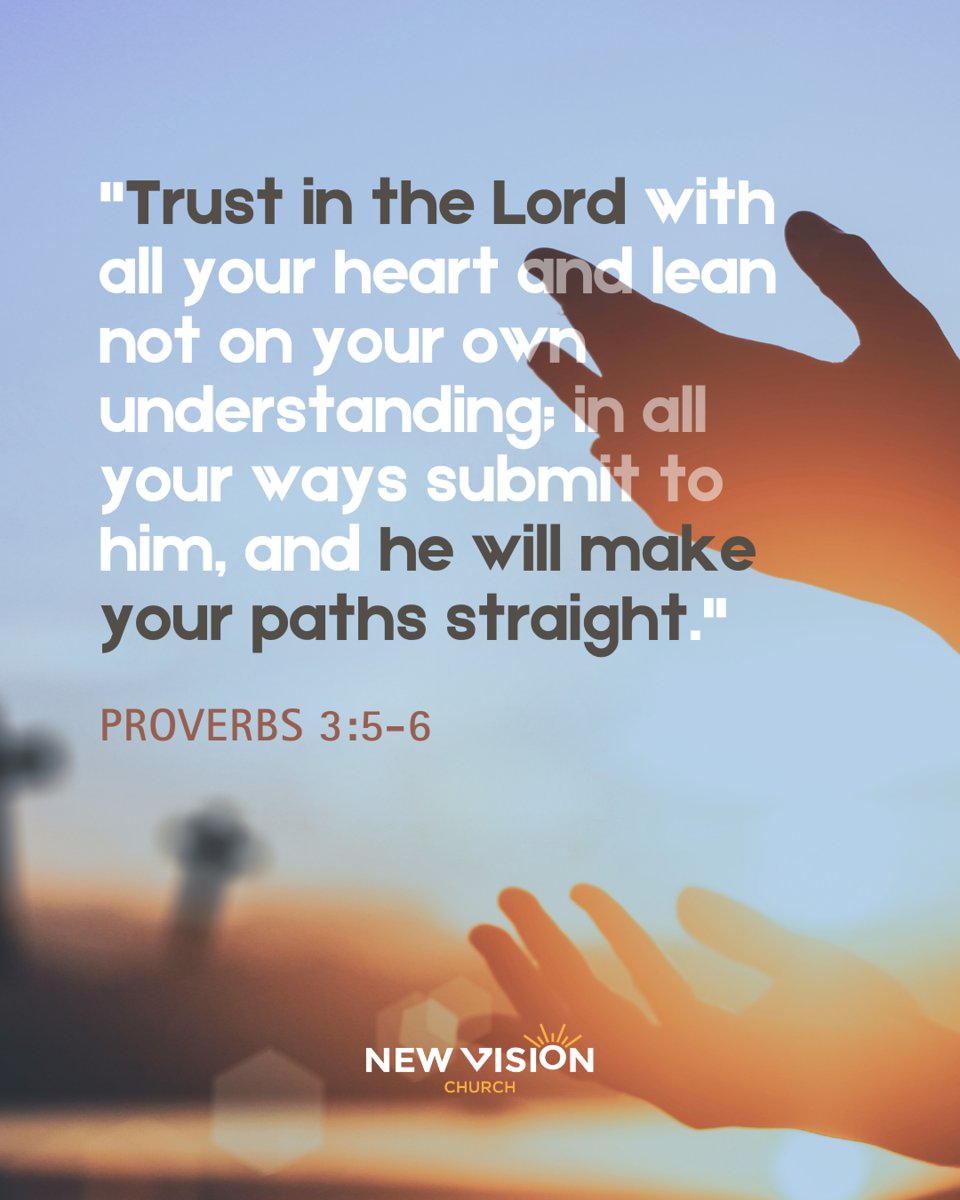 newvision_lv's tweet image. Navigating life's path with trust and surrender. His ways are higher; trust in the Lord’s guidance with all your heart.

#TrustInTheLord #GuidedPath #Proverbs #BibleVerse #NewVision
