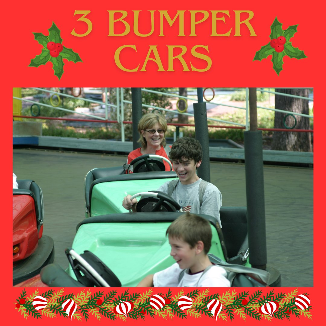 On the Third day of Christmas, my true love gave to me Three Bumper Car Rides
Two Train Tours and
A Season Pass to Lake Winnie

secure.interactiveticketing.com/1.39/19e73c/#/…