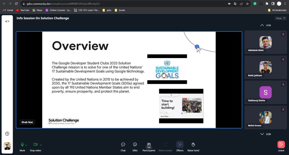 Surajjbhardwajj's tweet image. There is a limitless reason to participate in #solutionchallenge so what are you waiting for register now 👀
Make sure to choose your joined GDSC chapter name while choosing a chapter.
Link is in the pinned comments:
#gdsc #solutionchallenge