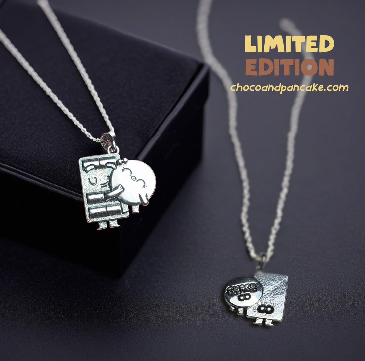 ChocoandPancake's tweet photo. The cutest necklace for you and your 🥞🍫 don’t miss them! Available on https://t.co/YY3sOntIvD #love #gift https://t.co/Xf6SRaY54O