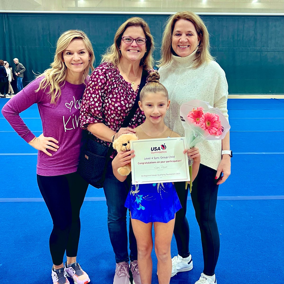 emmaeducates's tweet photo. Supporting our Mark Twain Cougar at her gymnastics competition. Congratulations!  @wheatley_mrs @Mrs_Zeitlin @MarkTwainD63 https://t.co/tO5gCrggzg