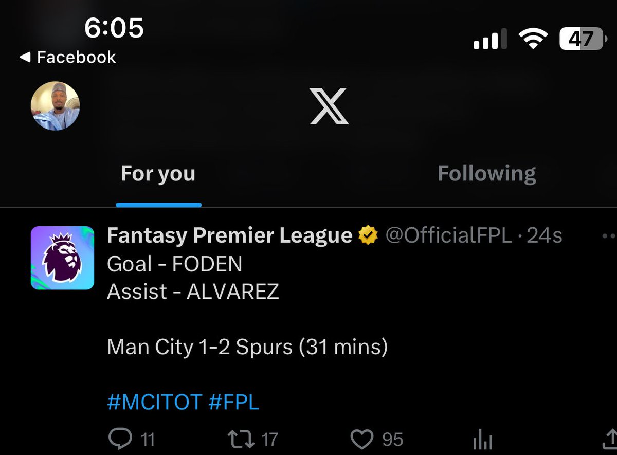 BFarouqq's tweet photo. @OfficialFPL Admin smoked something https://t.co/rVCambznRo