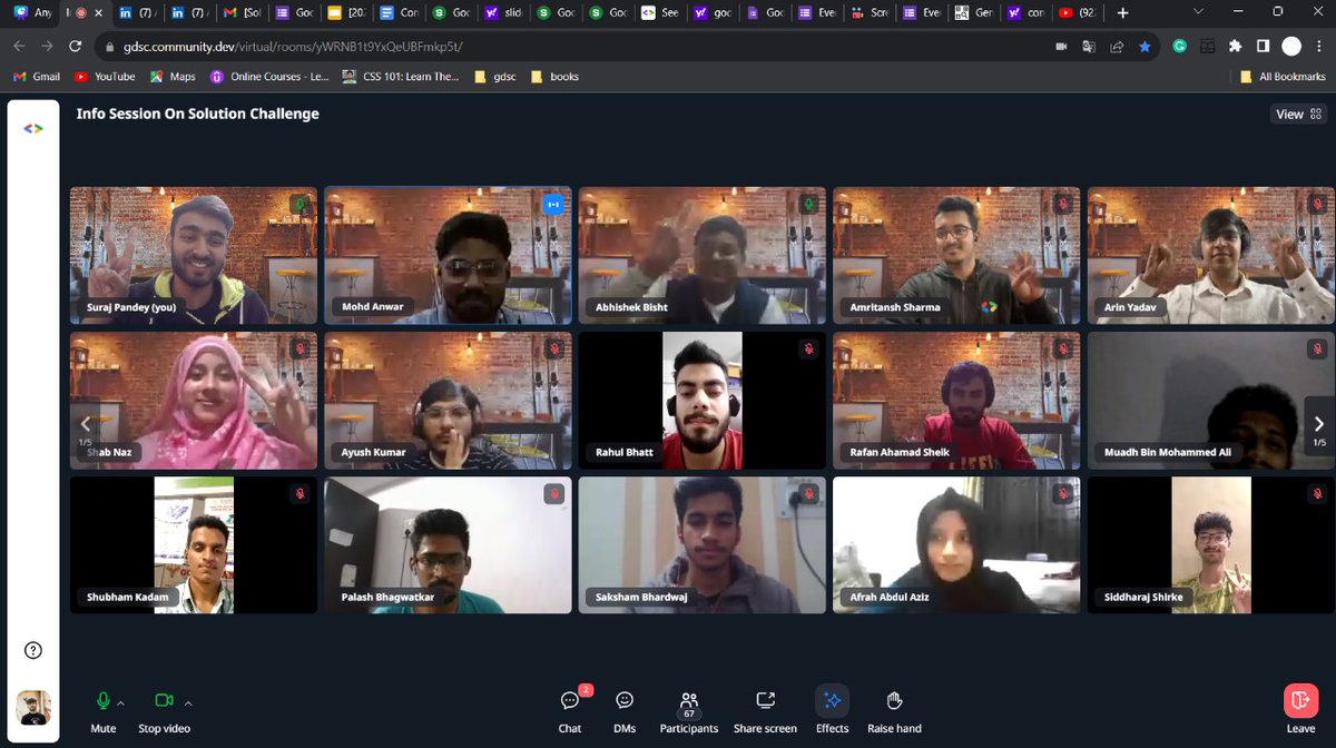 Surajjbhardwajj's tweet image. There is a limitless reason to participate in #solutionchallenge so what are you waiting for register now 👀
Make sure to choose your joined GDSC chapter name while choosing a chapter.
Link is in the pinned comments:
#gdsc #solutionchallenge