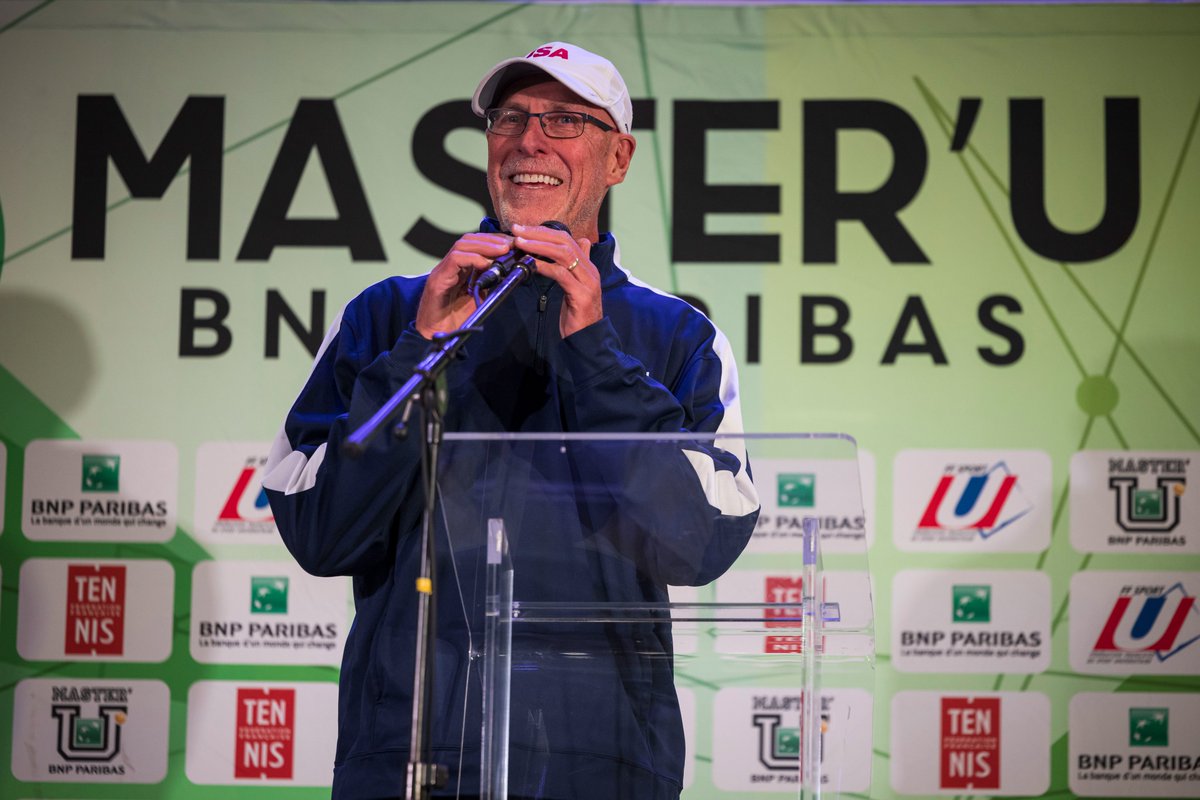 A Fitting End For A Legendary Coach 🏆 We thank Greg Patton for his countless hours spent mentoring and leading Team USA at the Master'U BNP Paribas Championships! His 1⃣1⃣ titles are the most by a coach/country in tournament history! #WeAreCollegeTennis x @masterubnpp