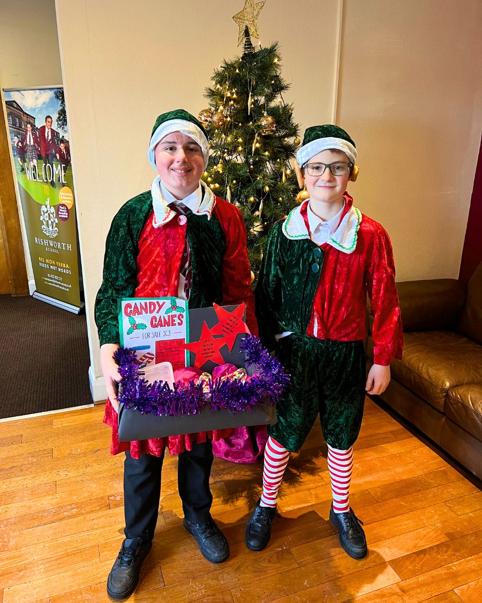 Rishworth1724's tweet photo. Our Y9 Tenner Challenge is well underway at Rishworth and one of our teams from Scammonden have jumped straight into the Christmas sales market with a portable Candy Cane shop! 🍬
#tennerchallenge #christmastheme #candycanes #youngentrepreneurs #xmasfun #rishworthschool https://t.co/y5XMHhNLe7