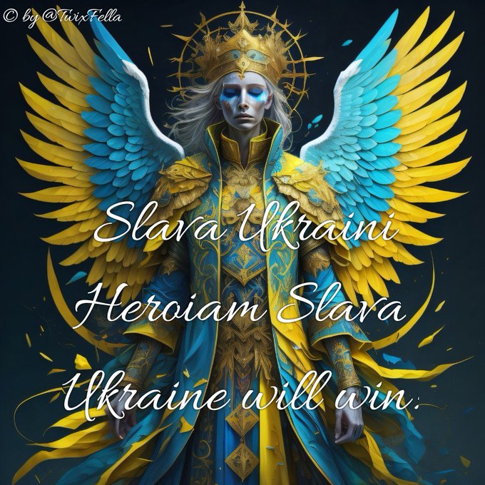 Sinistergirl3's tweet photo. @ukrainiansquad #SlavaUkraïni 🇺🇦🌻🇺🇲 #PutinWillFall https://t.co/v99BOi0SiS